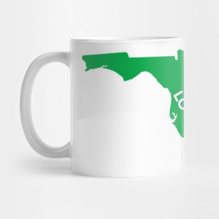 Florida Drink Local FL Green Mug